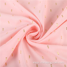 Plain Embroidery Cotton Jacquard Dobby Fabric For Garments